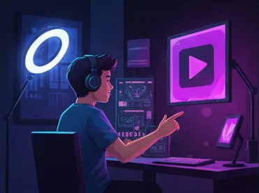 Content creator using app
