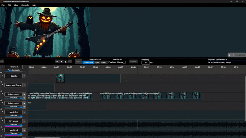 Generate music videos, lyric videos and visualizers