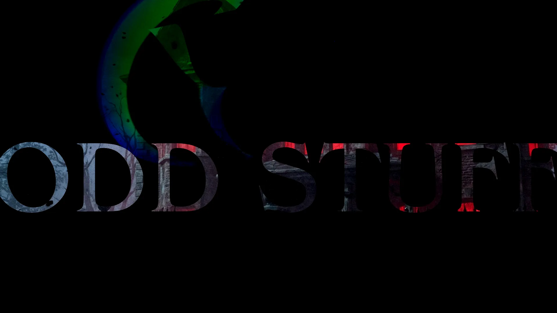 Create Strager Things-inspired intro screens