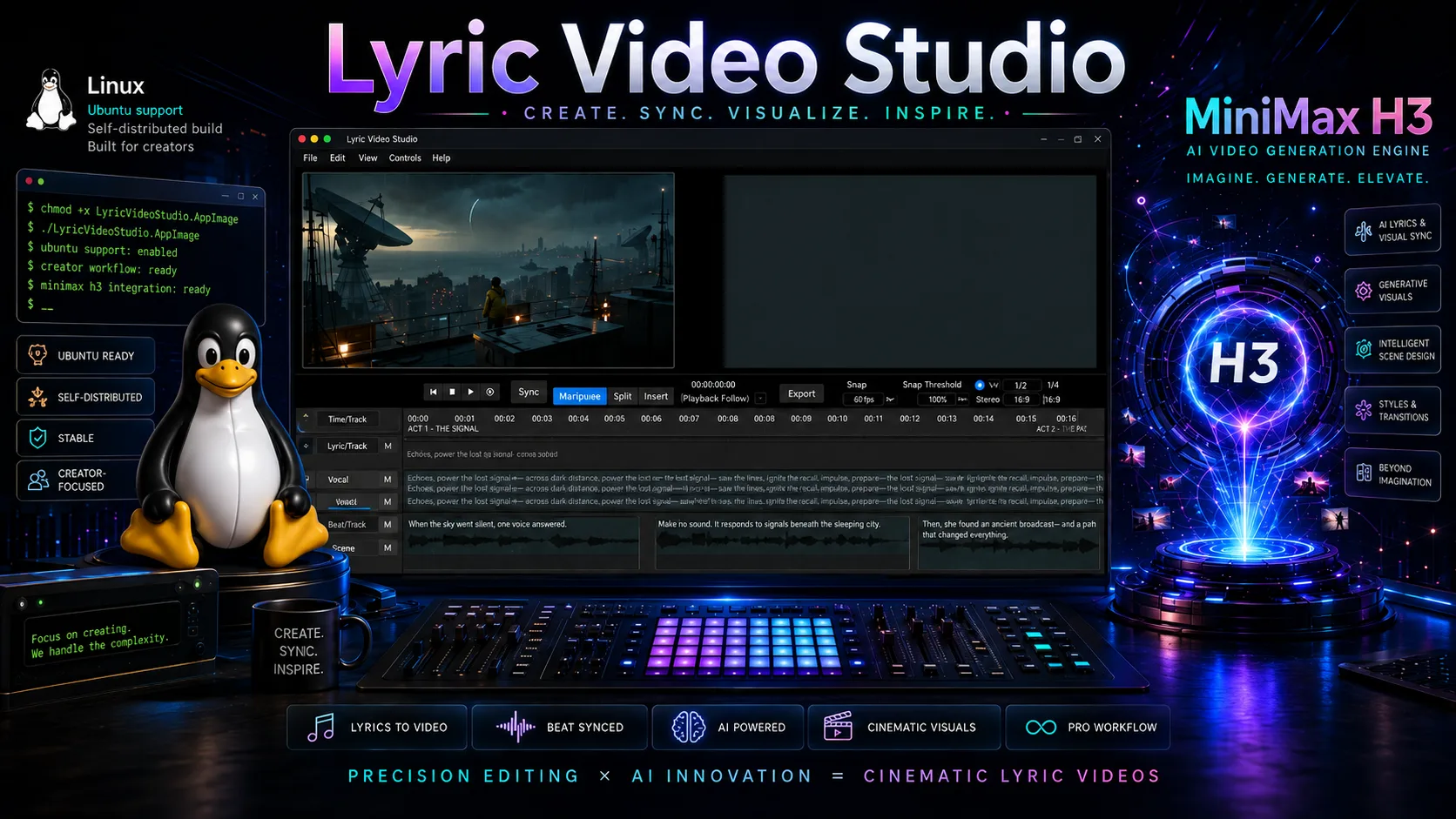v1.5.60 with Linux support and Minimax H3